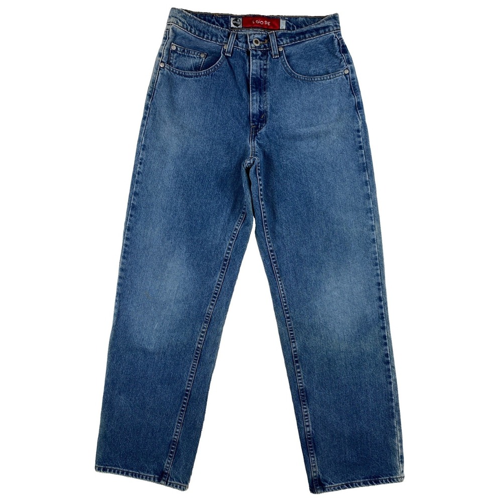 Vintage Levi's Silvertab Loose Fit Blue Denim Jeans Student 30 x 30 90's